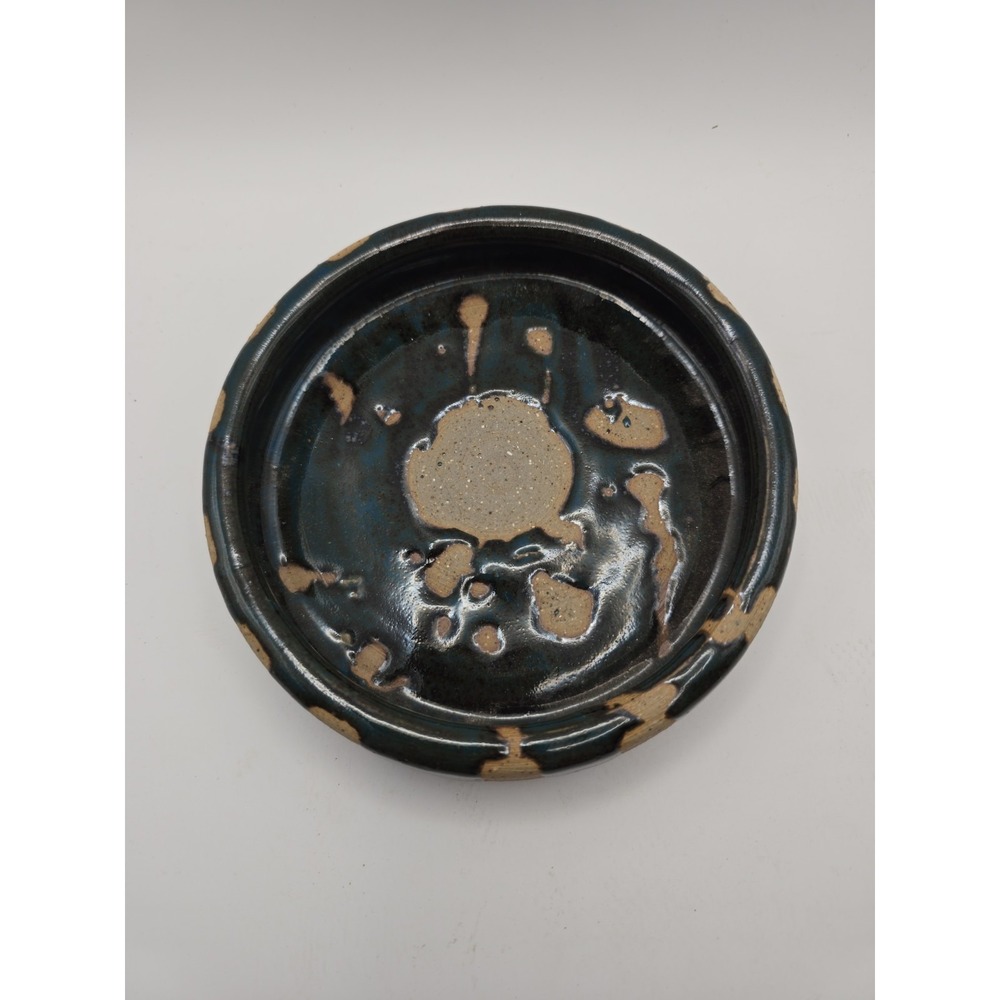 1996 Vintage Signed Shauna J Studio Pottery Trinket Dish